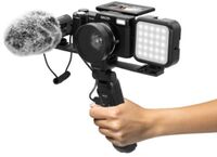 Minolta - VLOG MND60V 64.0 Megapixel 4K Video Digital Camera Kit for Content Creators and Vlogger...