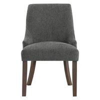 OSP Home Furnishings - Leona Dining Chair 2-PK - Charcoal