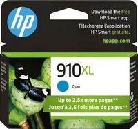 HP - 910XL High-Yield Ink Cartridge - Cyan