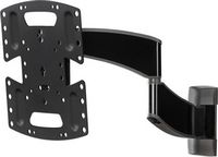 Sanus - Premium Series Advanced Full-Motion TV Wall Mount for Most TVs 19&quot;-40&quot; up to 35 lbs - Bla...
