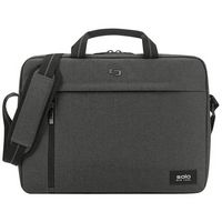 Solo New York - Rivington Case for 15.6&quot; Laptop Slim Brief - Gray