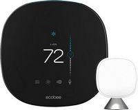 ecobee - Smart Thermostat with Voice Control - Black
