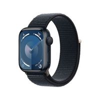 Apple Watch Series 9 (GPS) 41mm Midnight Aluminum Case with Midnight Sport Loop with Blood Oxygen...