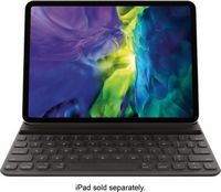 Apple - Smart Keyboard Folio for 11-inch iPad Pro (1st, 2nd, 3rd, and 4th Generation) and iPad Ai...