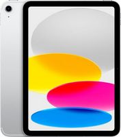 Apple - 10.9-Inch iPad - Latest Model - (10th Generation) with Wi-Fi + Cellular - 256GB - Silver ...