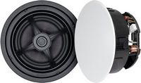 Sonance - MAG8R - Mag Series 8&quot; 2-Way In-Ceiling Speakers (Pair) - Paintable White