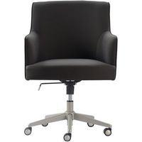 Finch - Belmont Modern Twill Home Office Chair - Gray