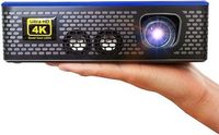 AAXA - 4K1 LED Home Theater Projector, 30,000 Hour LEDs, Native 4K UHD Resolution, Dual HDMI, 150...