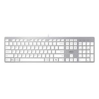 Adesso - Multi-OS Scissor switch Desktop Keyboard with CoPilot AI Hotkey - White