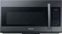 Samsung - 1.9 Cu. Ft.  Over-the-Range Microwave with Sensor Cook - Black Stainless Steel