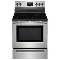 Frigidaire - 5.3 Cu. Ft. Freestanding Electric Range - Stainless Steel