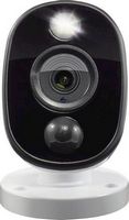 Swann - Indoor/Outdoor 1080p Wired Surveillance Camera - Black/White