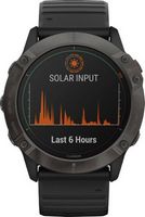 Garmin - fēnix 6X Pro GPS Smartwatch 51mm Fiber-Reinforced Polymer - Black