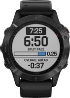 Garmin - fēnix 6 Pro GPS Smartwatch 47mm Fiber-Reinforced Polymer - Black