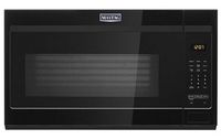 Maytag - 1.7 Cu. Ft. Over-the-Range Microwave - Black