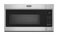 Maytag - 1.7 Cu. Ft. Over-the-Range Microwave - Stainless Steel