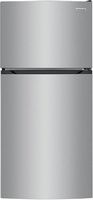 Frigidaire - 13.9 Cu. Ft. Top-Freezer Refrigerator - Brushed Steel