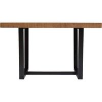 Walker Edison - Rectangular Rustic Solid Pine Wood Table - Rustic Oak