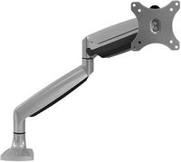 Mount-It! - Single Monitor Mount With Gas Spring Arm - Silver