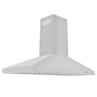 ZLINE - 48 inches - Externally Vented - Island Range Hood - Stainless Steel