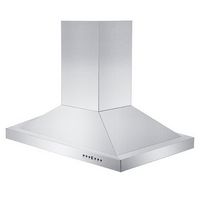 ZLINE - 36 inches - Externally Vented - Island Range Hood - Stainless Steel