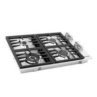 ZLINE - Professional 30&quot; Gas Cooktop with 4 Burners - Black