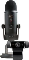 Blue Microphones - Pro Streamer Pack with Blue Yeti USB Microphone &amp; Logitech C922 Pro HD Webcam