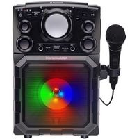 Karaoke USA - MP3 Portable Karaoke System - Black