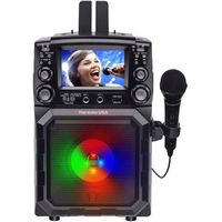 Karaoke USA - Portable CDG/MP3G Karaoke Player with 4.3&quot; Color TFT Screen, Bluetooth, Recording F...