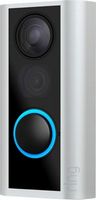 Ring - Peephole Cam Video Doorbell - Battery - Satin Nickel