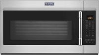 Maytag - 1.9 Cu. Ft. Over-the-Range Microwave with Sensor Cooking and Dual Crisp - Stainless Steel