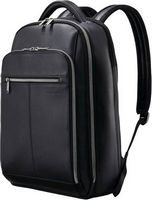 Samsonite - Classic Leather Backpack for 15.6&quot; Laptop - Black