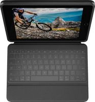 Logitech - Rugged Folio Keyboard Folio for Apple iPad (7th, 8th &amp; 9th Gen) with Durable Spill-Pro...