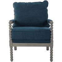 AveSix - Abbot Farmhouse Living Room Chair - Azure