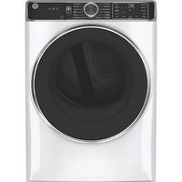 GE - 7.8 Cu. Ft. 12-Cycle Electric Dryer - White