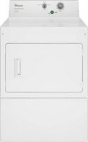 Whirlpool - 7.4 Cu. Ft.Gas Dryer with High-Velocity Airflow System - White