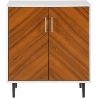 Walker Edison - Modern Cabinet For Most TVs Up to 30&quot; - White