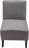 Serta - Palisades Modern Accent Slipper Chair - Gray
