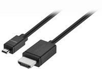 Insignia™ - 8’ Micro HDMI Cable to HDMI - Black