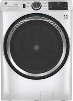 GE - 4.8 CuFt High-Efficiency Stackable Smart Front Load Washer w/UltraFresh Vent System & Microb...