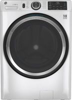 GE - 4.8 Cu. Ft. High-Efficiency Stackable Smart Front Load Washer w/ UltraFresh Vent System &amp; Mi...