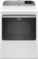 Maytag - 7.4 Cu. Ft. Smart Gas Dryer with Extra Power Button - White