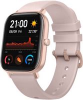 Amazfit - GTS Smartwatch 42mm Aluminum - Rose Pink With Silicone Band