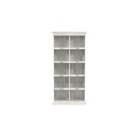 Sauder - Barrister Lane Collection 10-Shelf Bookcase - White Plank