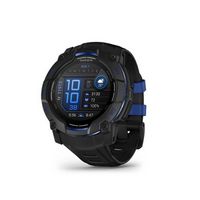 Garmin - Instinct 3 AMOLED GPS Smartwatch 50 mm Fiber-reinforced Polymer - Black with black/bolt ...