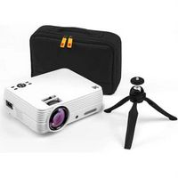 Kodak - FLIK X7 Home Projector, 720p Portable Small Home Theater System w/1080p Compatibility &amp; B...