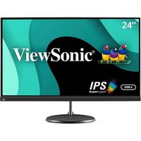 ViewSonic - VX2485-MHU 24&quot; IPS LCD FreeSync Monitor (HDMI, VGA, and USB) - Black