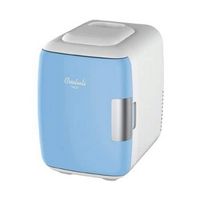 Cooluli - Classic 0.1 Cu. Ft. Mini Fridge - Blue