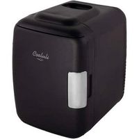 Cooluli - Classic 0.1 Cu. Ft. Mini Fridge - Black