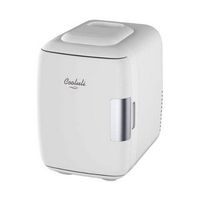 Cooluli - Classic 0.1 Cu. Ft. Mini Fridge - White